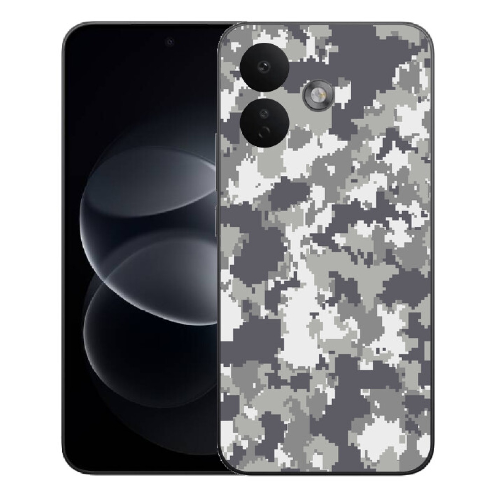 Gelový kryt mmCase na Xiaomi Redmi Note 17 Pro 5G - maskáčový vzor 2