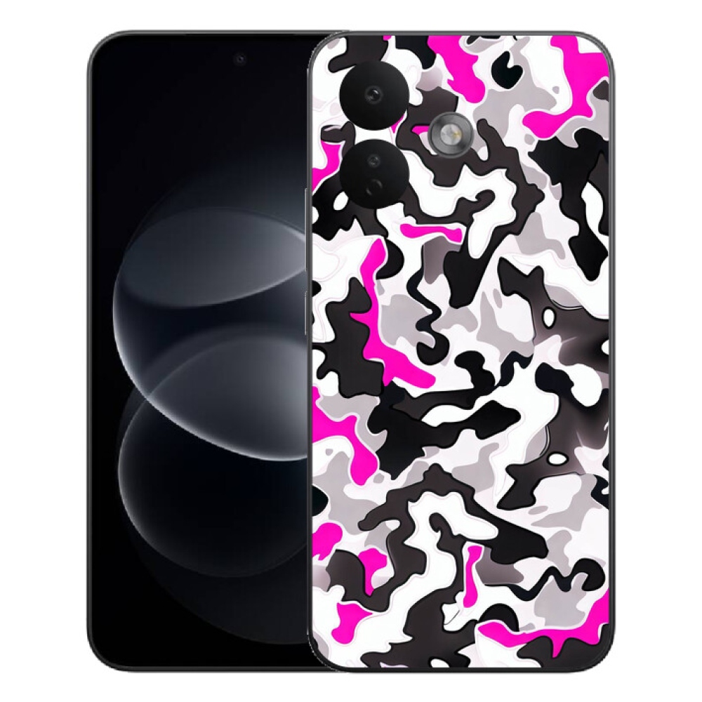 Gelový kryt mmCase na Xiaomi Redmi Note 17 Pro 5G - maskáčový vzor 5