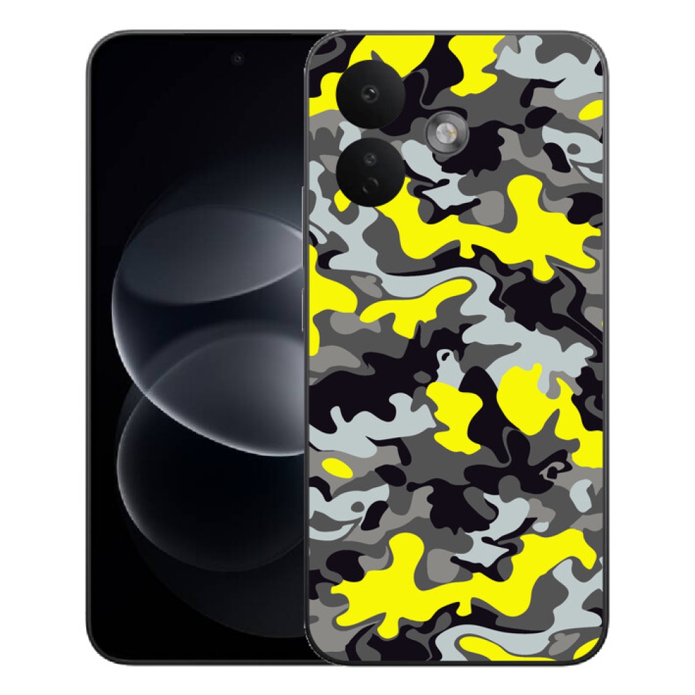 Gelový kryt mmCase na Xiaomi Redmi Note 17 Pro 5G - maskáčový vzor 6