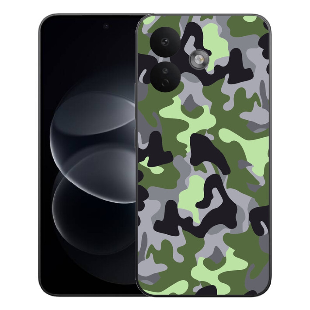 Gelový kryt mmCase na Xiaomi Redmi Note 17 Pro 5G - maskáčový vzor 7