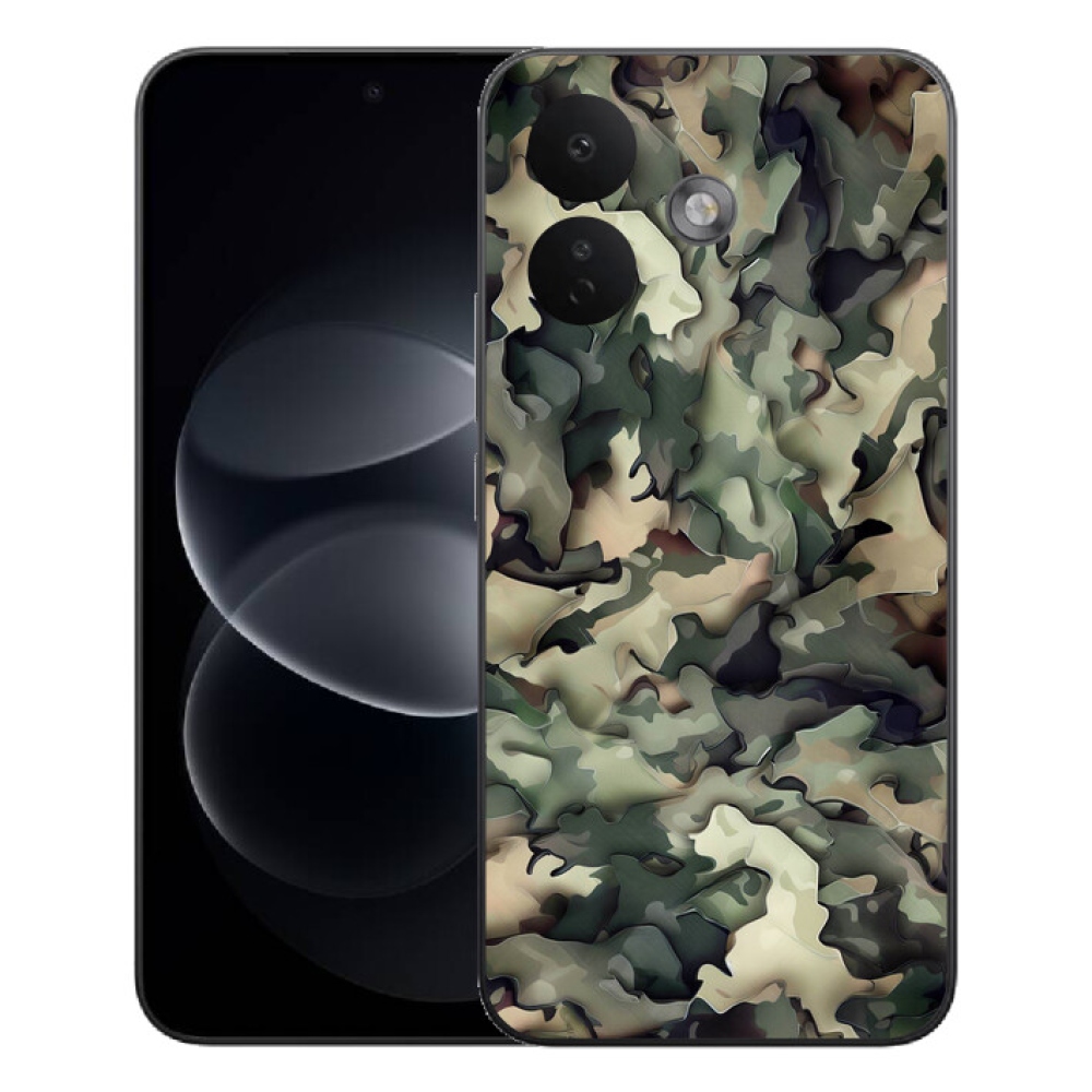 Gelový kryt mmCase na Xiaomi Redmi Note 17 Pro 5G - maskáčový vzor 9