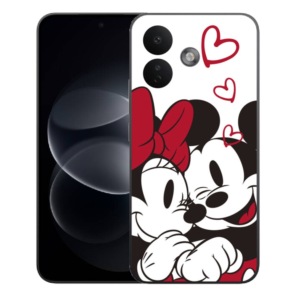 Gelový kryt mmCase na Xiaomi Redmi Note 17 Pro 5G - minnie a mickey