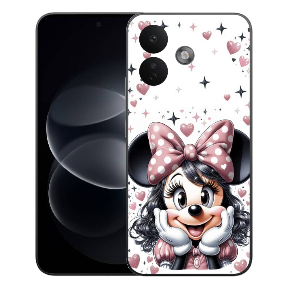Gelový kryt mmCase na Xiaomi Redmi Note 17 Pro 5G - minnie