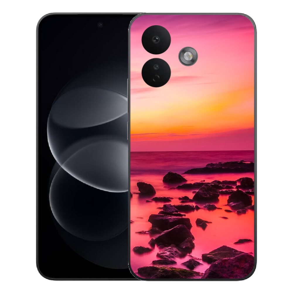 Gelový kryt mmCase na Xiaomi Redmi Note 17 Pro 5G - moře a záře