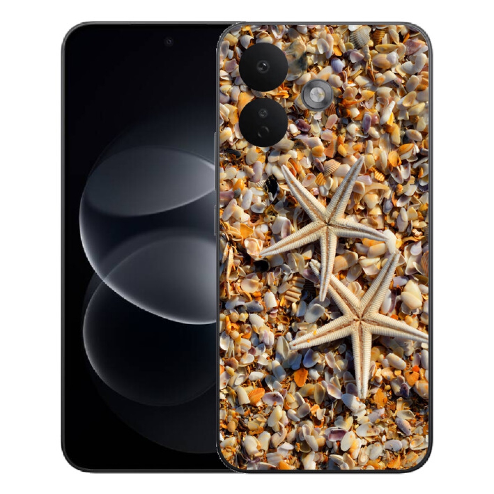 Gelový kryt mmCase na Xiaomi Redmi Note 17 Pro 5G - mořské hvězdice