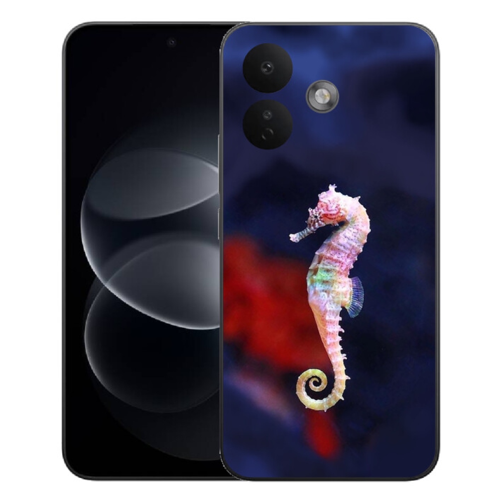Gelový kryt mmCase na Xiaomi Redmi Note 17 Pro 5G - mořský koník