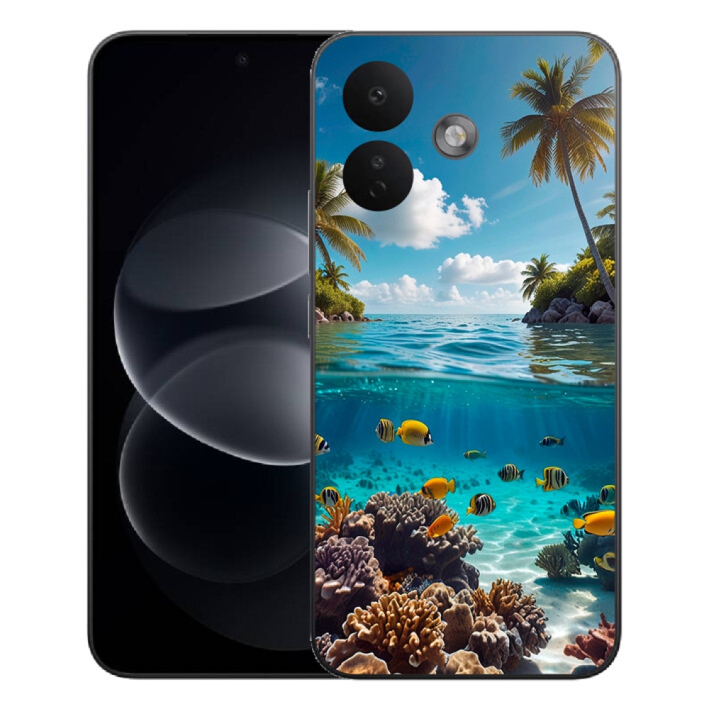 Gelový kryt mmCase na Xiaomi Redmi Note 17 Pro 5G - mořský svět 4