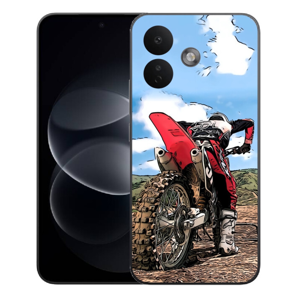 Gelový kryt mmCase na Xiaomi Redmi Note 17 Pro 5G - moto