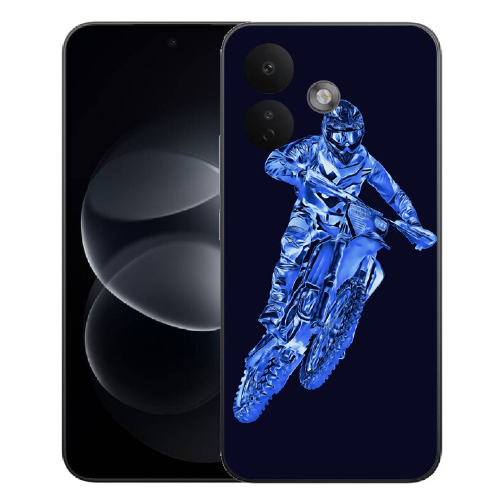 Gelový kryt mmCase na Xiaomi Redmi Note 17 Pro 5G - motocross 1