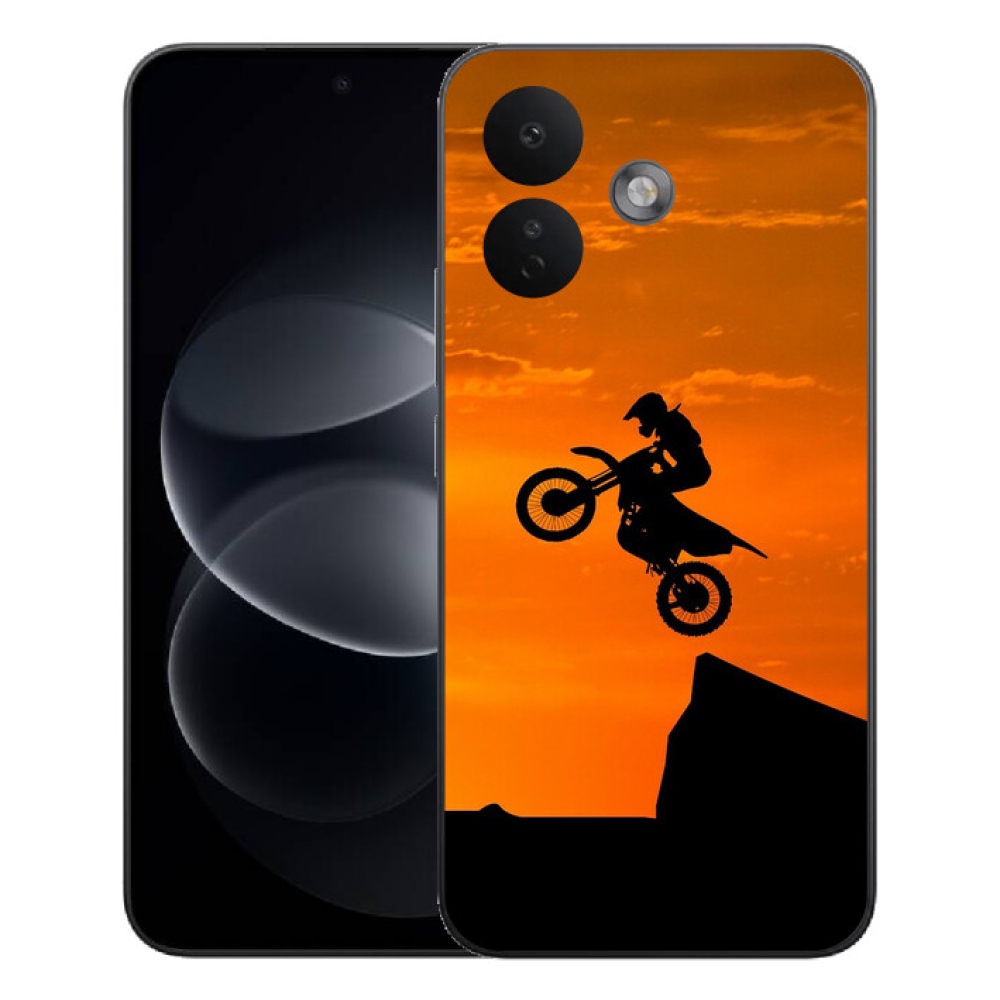 Gelový kryt mmCase na Xiaomi Redmi Note 17 Pro 5G - motocross