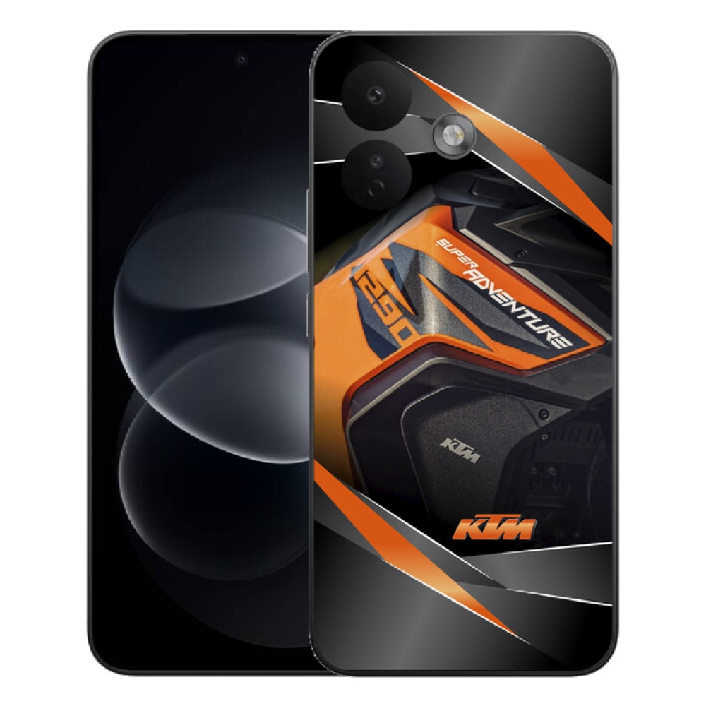 Gelový kryt mmCase na Xiaomi Redmi Note 17 Pro 5G - motorka ktm