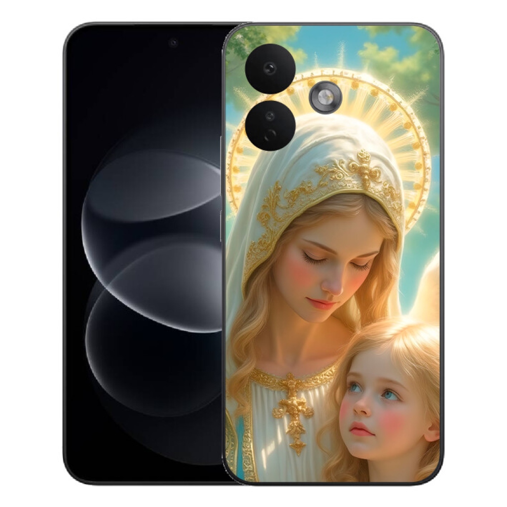 Gelový kryt mmCase na Xiaomi Redmi Note 17 Pro 5G - náboženský motiv 2