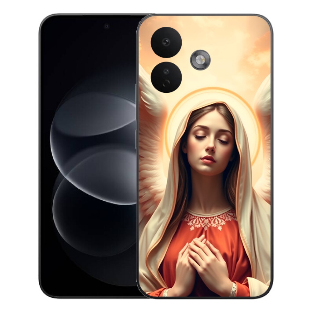Gelový kryt mmCase na Xiaomi Redmi Note 17 Pro 5G - náboženský motiv