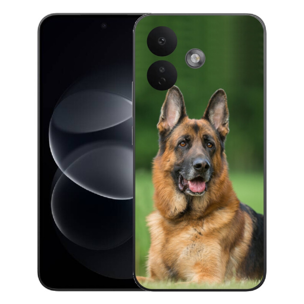 Gelový kryt mmCase na Xiaomi Redmi Note 17 Pro 5G - německý ovčák