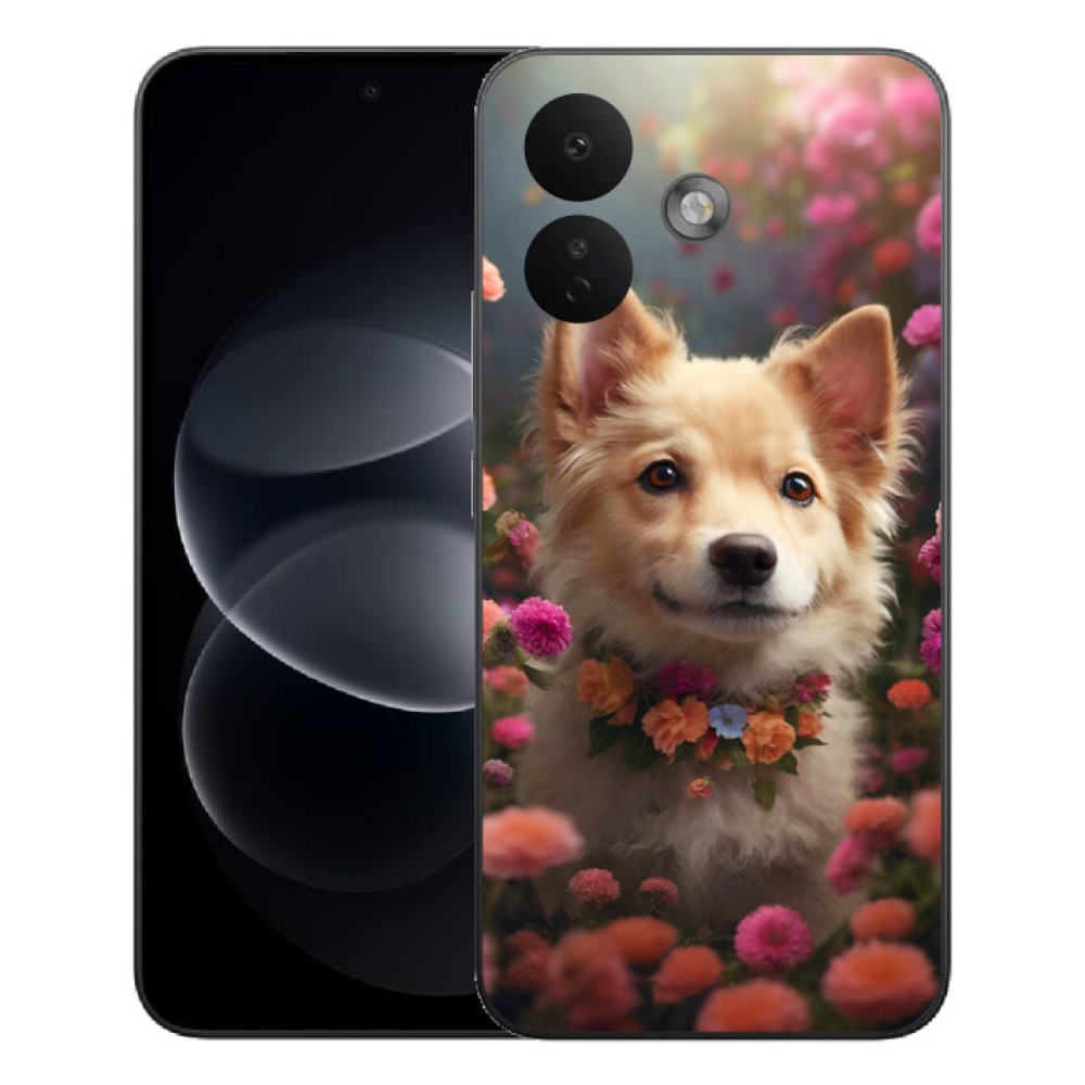 Gelový kryt mmCase na Xiaomi Redmi Note 17 Pro 5G - německý špic