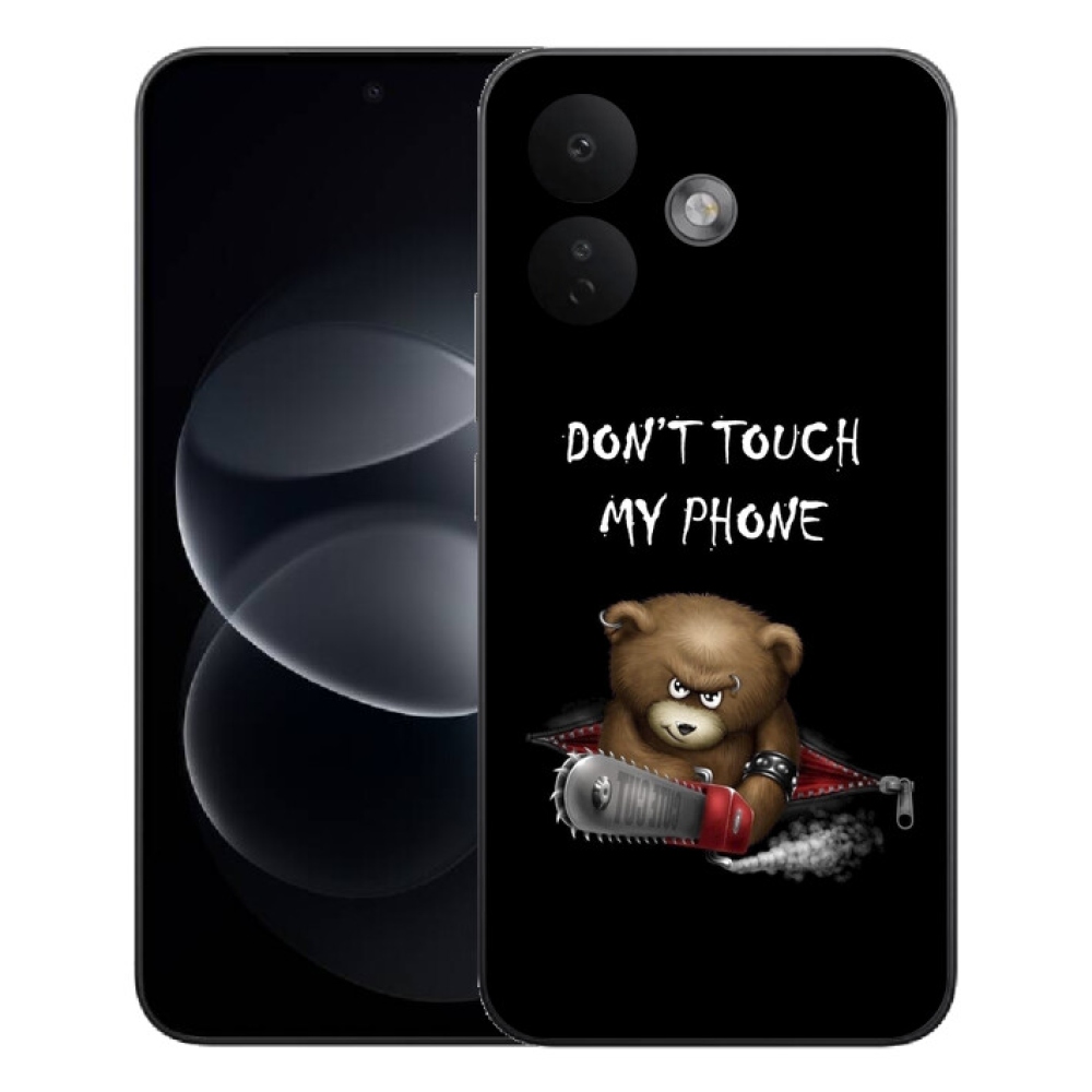 Gelový kryt mmCase na Xiaomi Redmi Note 17 Pro 5G - nesahej na telefon