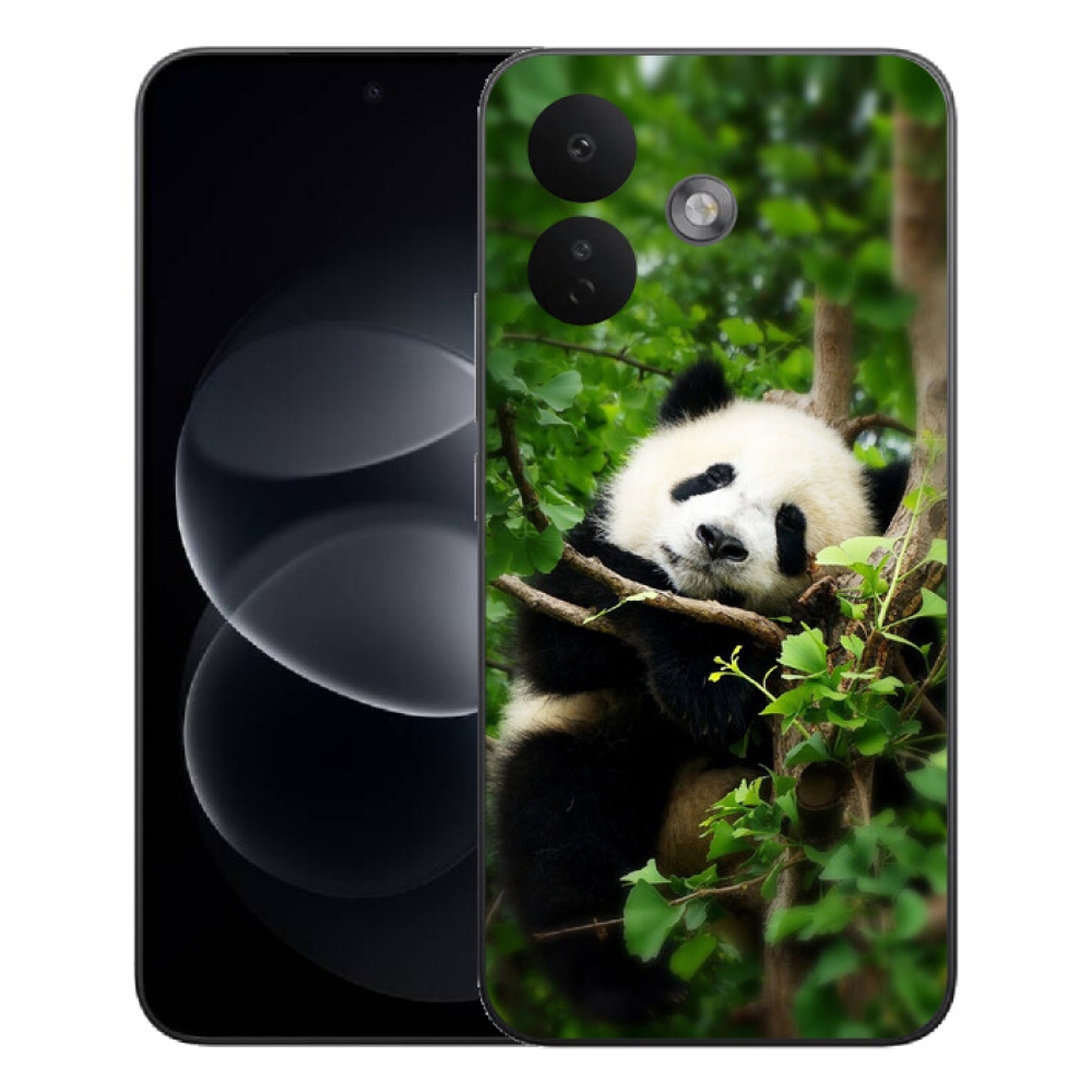 Gelový kryt mmCase na Xiaomi Redmi Note 17 Pro 5G - panda