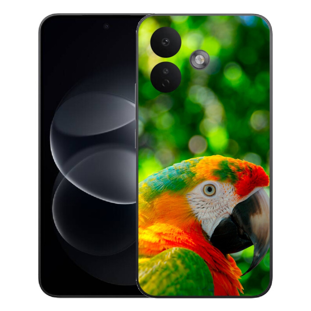 Gelový kryt mmCase na Xiaomi Redmi Note 17 Pro 5G - papoušek ara 3
