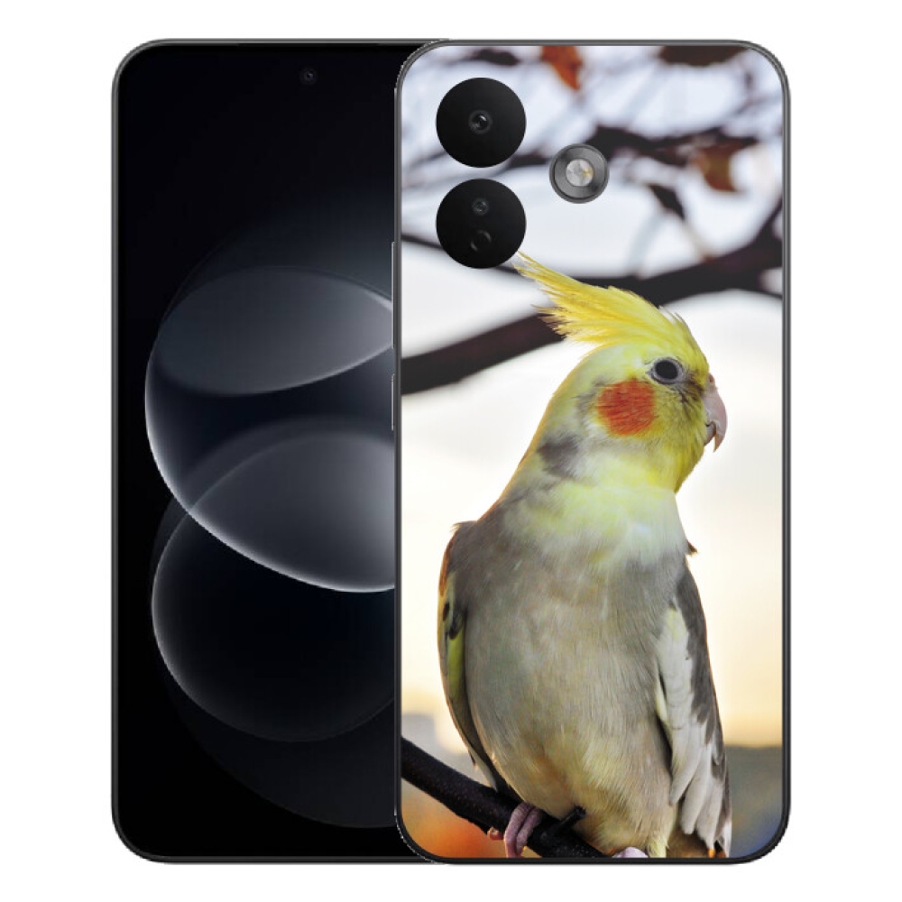 Gelový kryt mmCase na Xiaomi Redmi Note 17 Pro 5G - papoušek korela