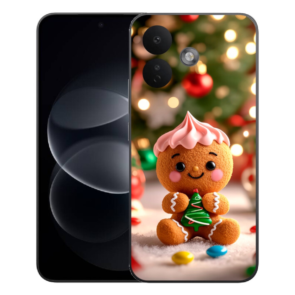 Gelový kryt mmCase na Xiaomi Redmi Note 17 Pro 5G - perníček