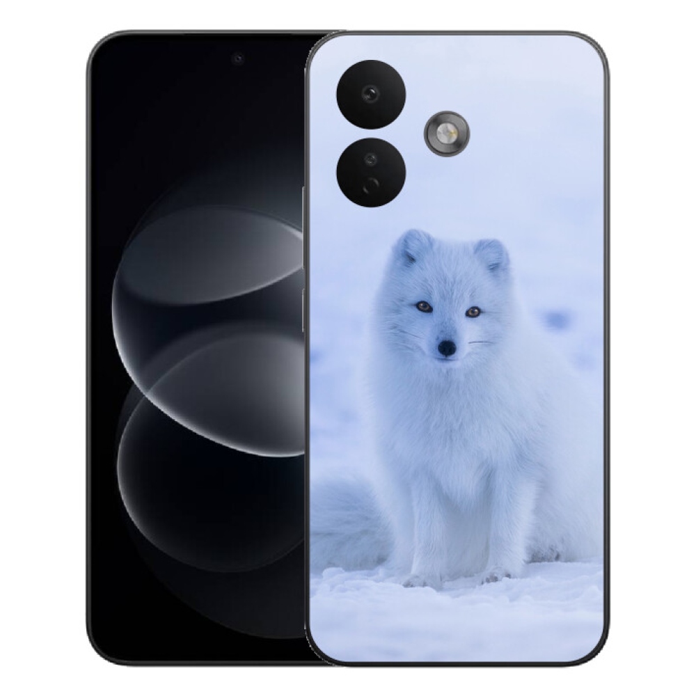 Gelový kryt mmCase na Xiaomi Redmi Note 17 Pro 5G - polární liška