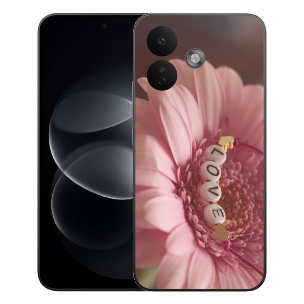 Gelový kryt mmCase na Xiaomi Redmi Note 17 Pro 5G - přívěsek love