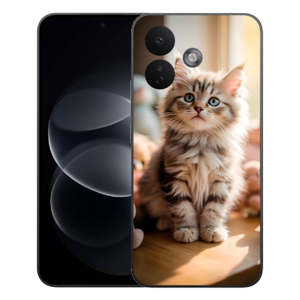 Gelový kryt mmCase na Xiaomi Redmi Note 17 Pro 5G - roztomilé kotě 10
