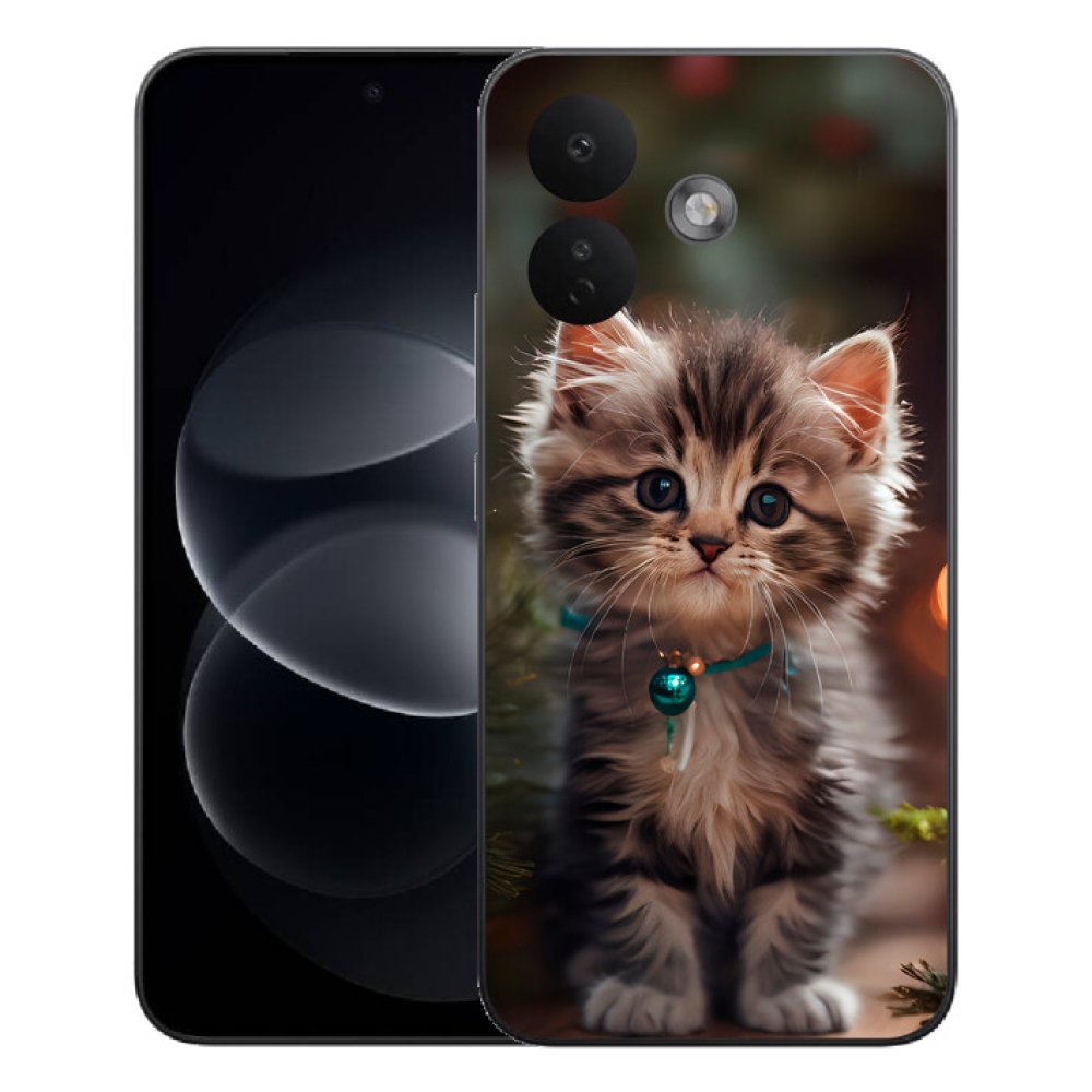 Gelový kryt mmCase na Xiaomi Redmi Note 17 Pro 5G - roztomilé kotě 11
