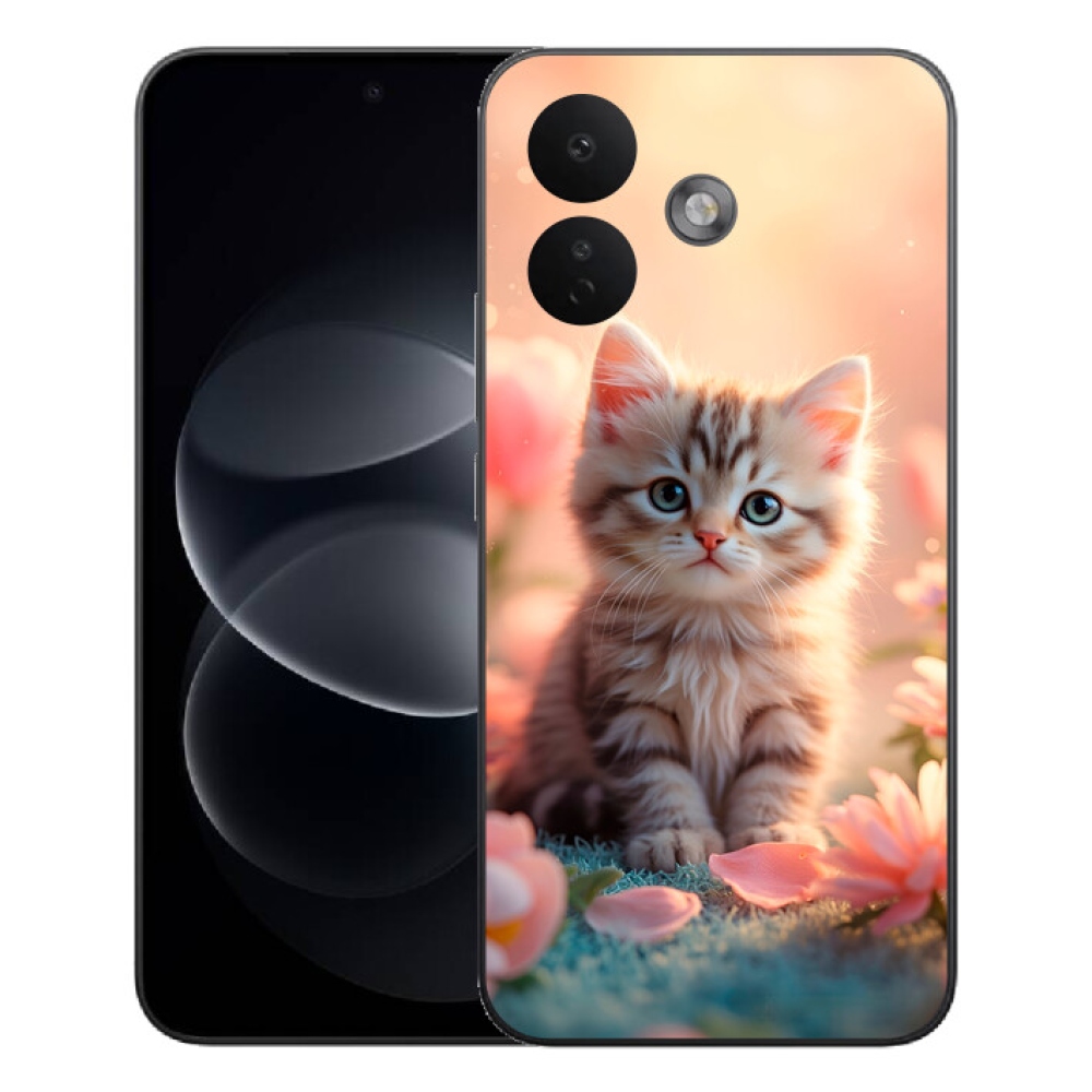Gelový kryt mmCase na Xiaomi Redmi Note 17 Pro 5G - roztomilé kotě 8