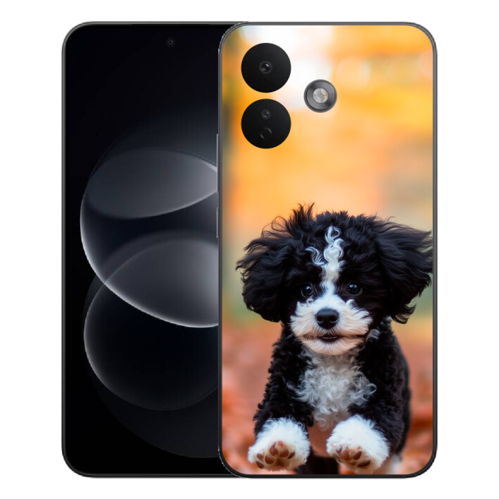 Gelový kryt mmCase na Xiaomi Redmi Note 17 Pro 5G - roztomilé štěně 2