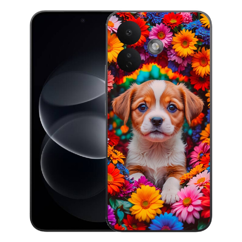 Gelový kryt mmCase na Xiaomi Redmi Note 17 Pro 5G - roztomilé štěně