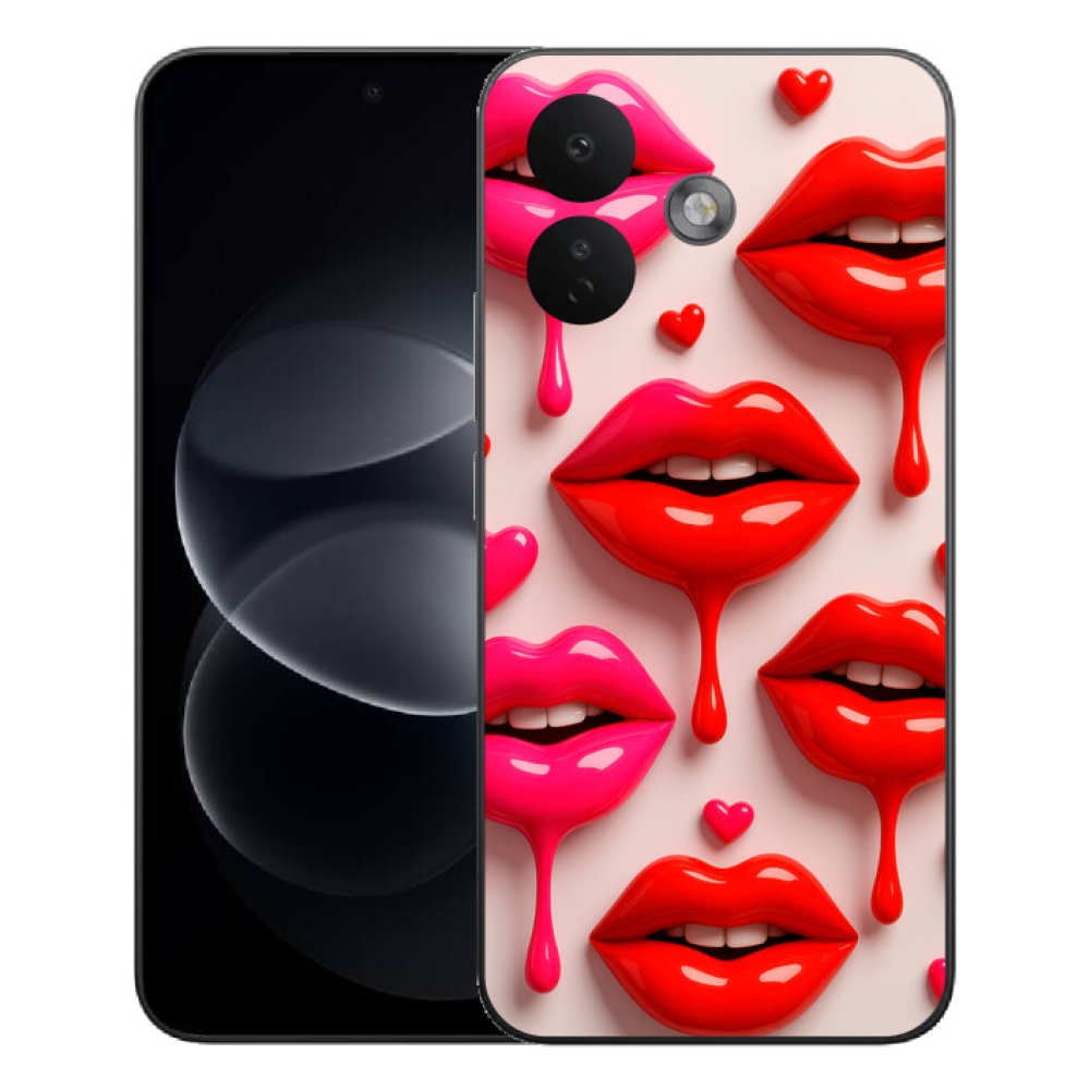 Gelový kryt mmCase na Xiaomi Redmi Note 17 Pro 5G - rty 2