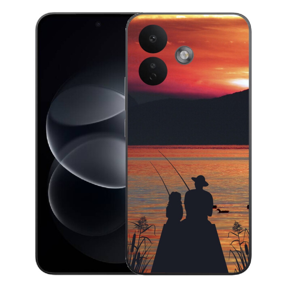 Gelový kryt mmCase na Xiaomi Redmi Note 17 Pro 5G - rybaření 3
