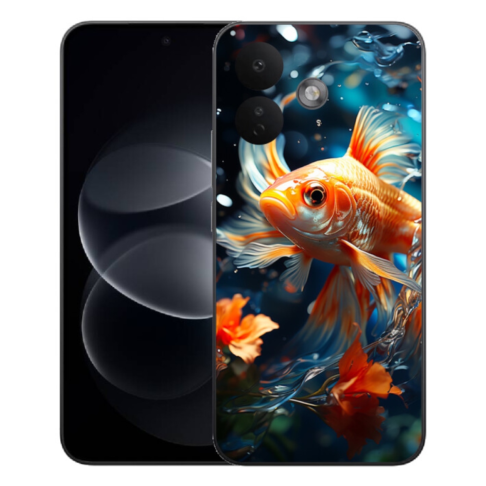 Gelový kryt mmCase na Xiaomi Redmi Note 17 Pro 5G - rybka
