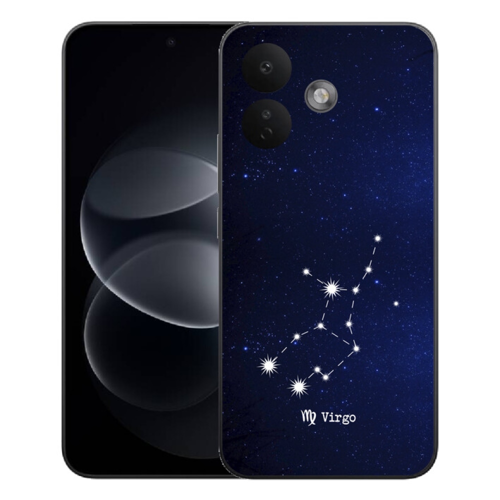 Gelový kryt mmCase na Xiaomi Redmi Note 17 Pro 5G - souhvězdí Panny