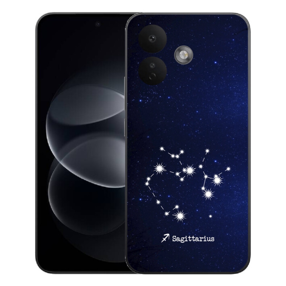 Gelový kryt mmCase na Xiaomi Redmi Note 17 Pro 5G - souhvězdí Střelce
