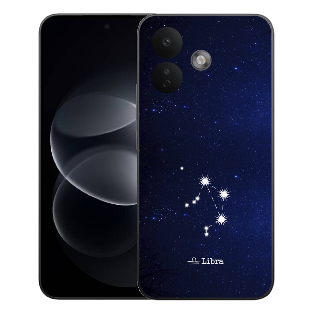 Gelový kryt mmCase na Xiaomi Redmi Note 17 Pro 5G - souhvězdí Váhy