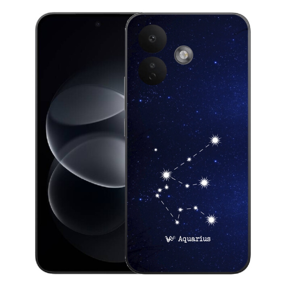 Gelový kryt mmCase na Xiaomi Redmi Note 17 Pro 5G - souhvězdí Vodnáře
