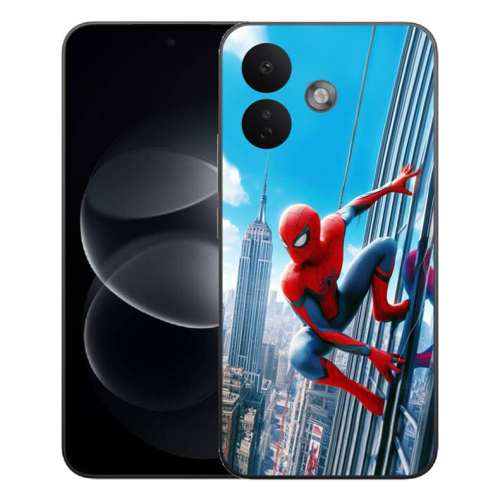 Gelový kryt mmCase na Xiaomi Redmi Note 17 Pro 5G - spiderman