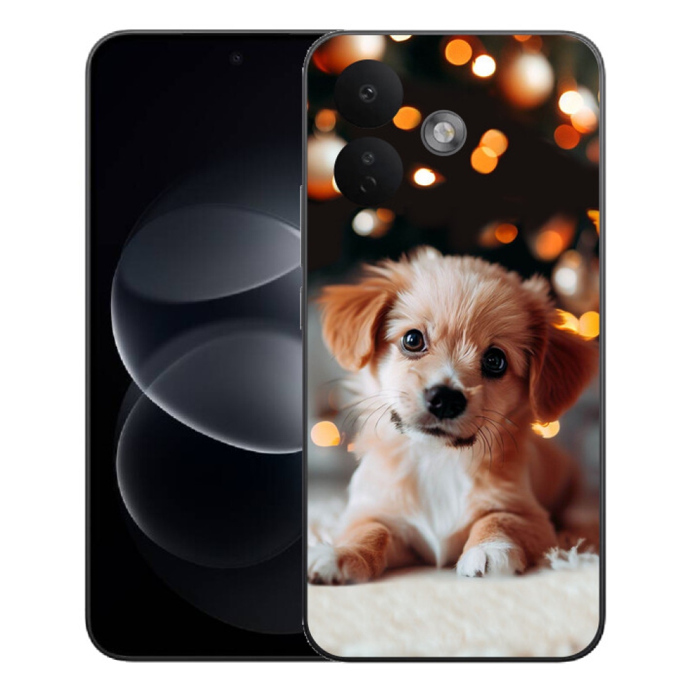Gelový kryt mmCase na Xiaomi Redmi Note 17 Pro 5G - štěňátko