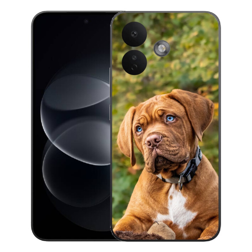 Gelový kryt mmCase na Xiaomi Redmi Note 17 Pro 5G - štěně 