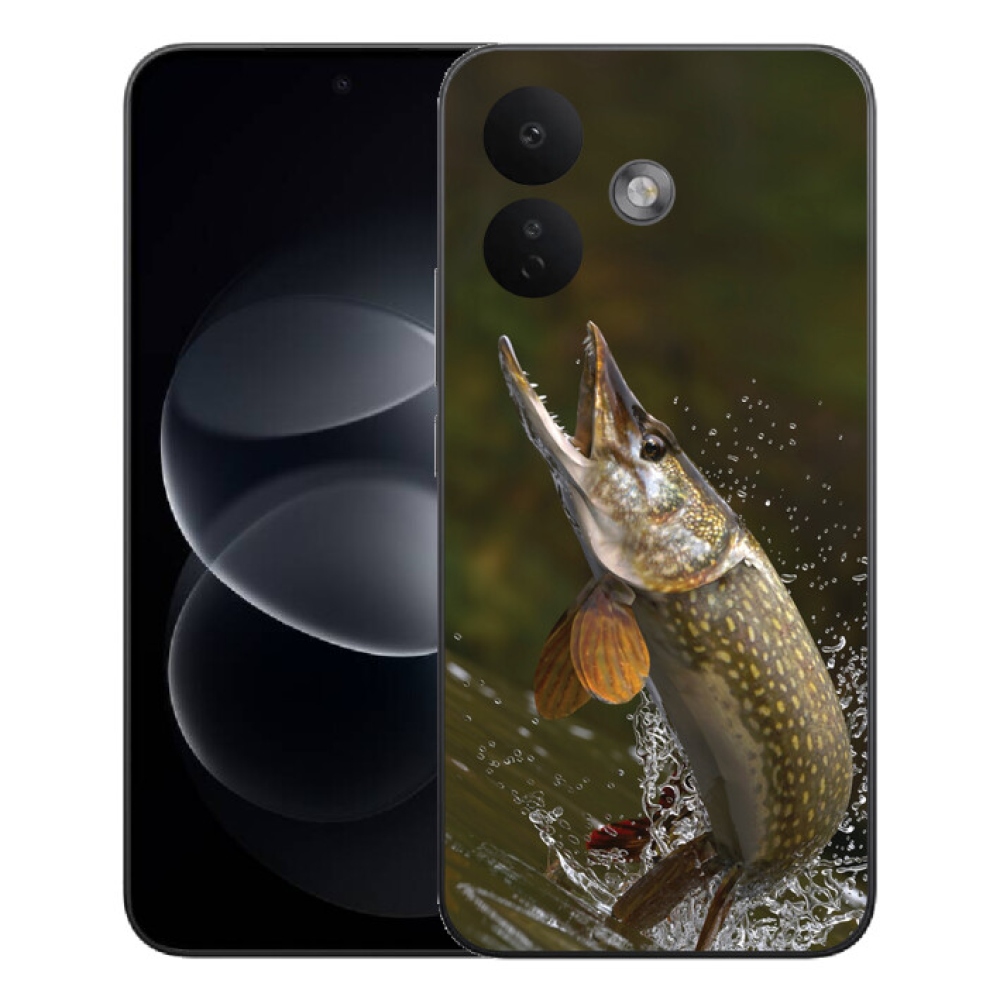 Gelový kryt mmCase na Xiaomi Redmi Note 17 Pro 5G - štika