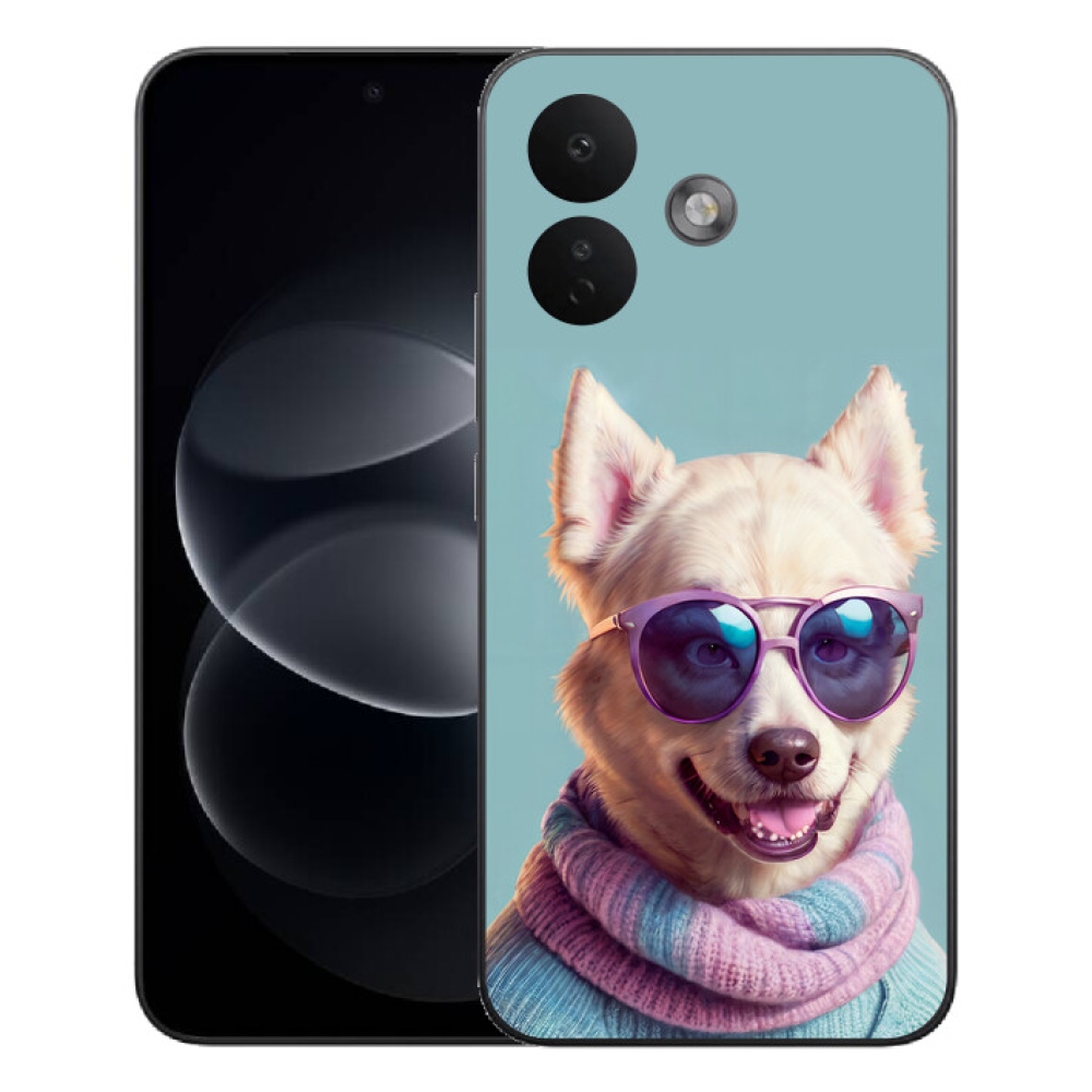 Gelový kryt mmCase na Xiaomi Redmi Note 17 Pro 5G - stylový německý špic