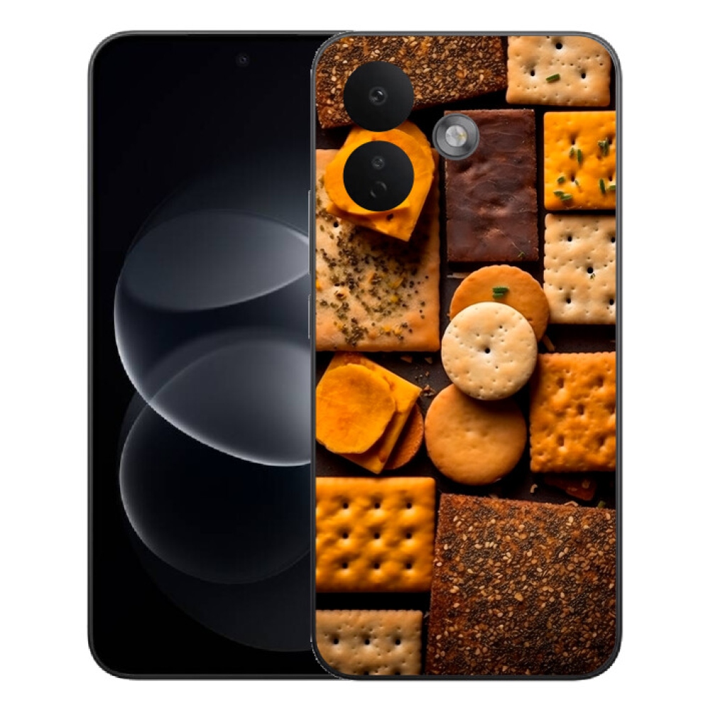 Gelový kryt mmCase na Xiaomi Redmi Note 17 Pro 5G - sušenky
