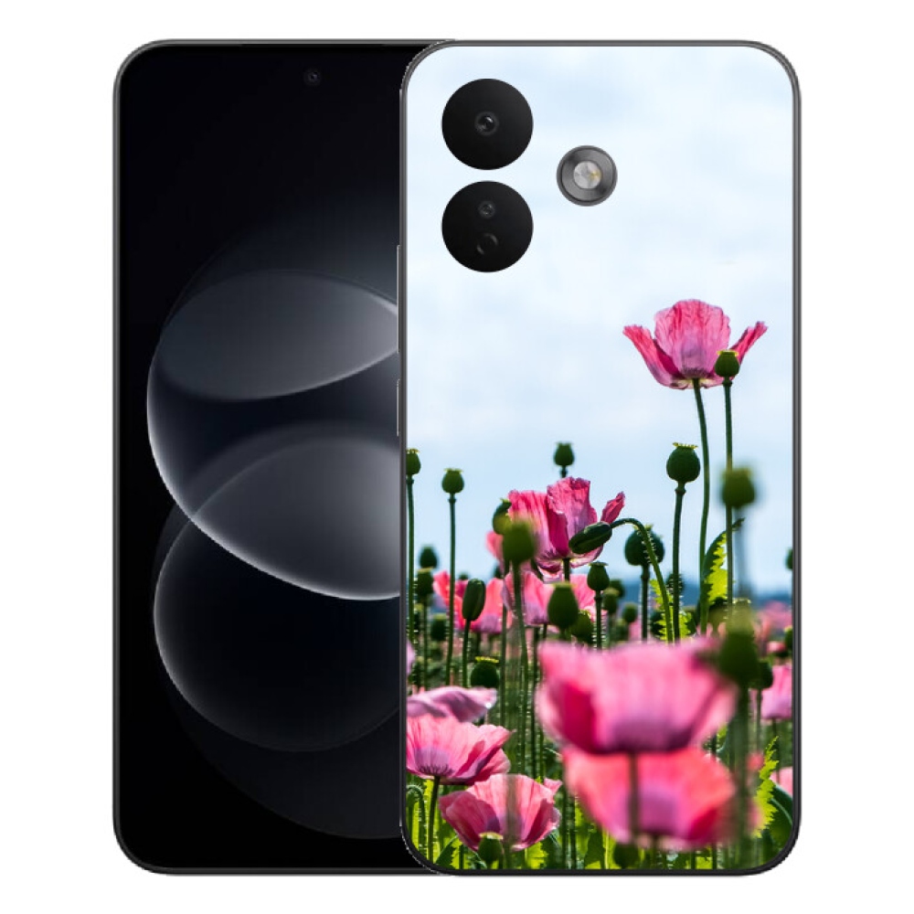 Gelový kryt mmCase na Xiaomi Redmi Note 17 Pro 5G - vlčí mák