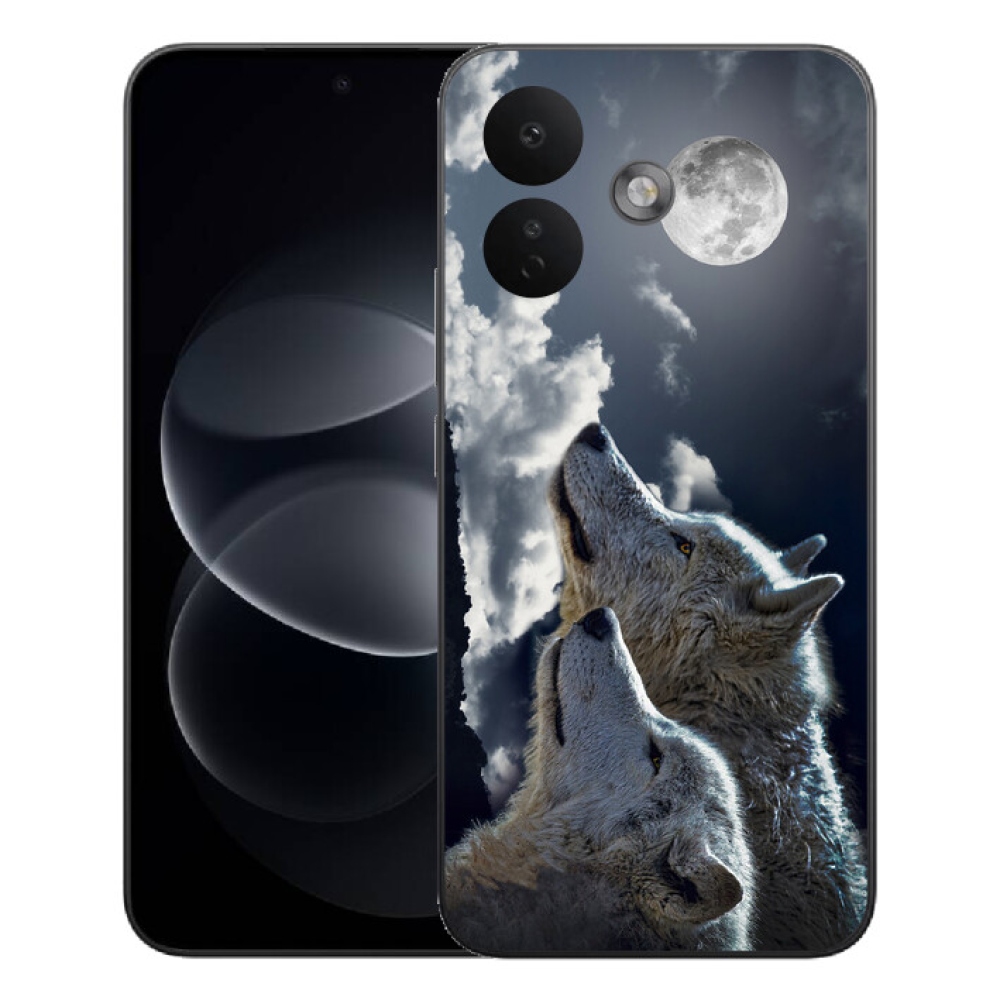 Gelový kryt mmCase na Xiaomi Redmi Note 17 Pro 5G - vlci