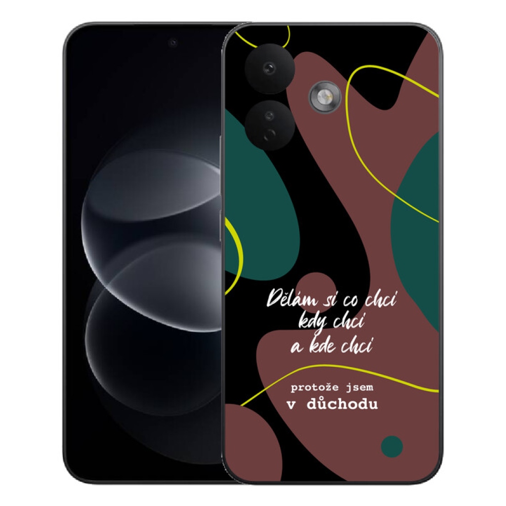 Gelový kryt mmCase na Xiaomi Redmi Note 17 Pro 5G - vtipný text 10 černé pozadí
