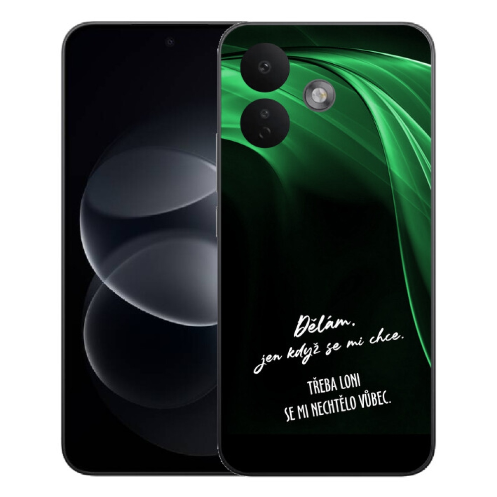 Gelový kryt mmCase na Xiaomi Redmi Note 17 Pro 5G - vtipný text 12 černé pozadí