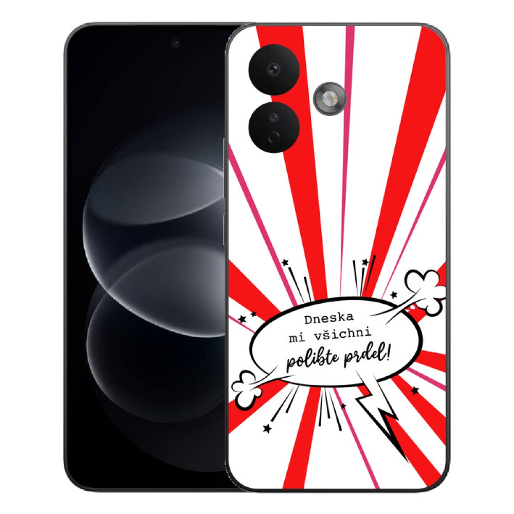 Gelový kryt mmCase na Xiaomi Redmi Note 17 Pro 5G - vtipný text 15 bílé pozadí