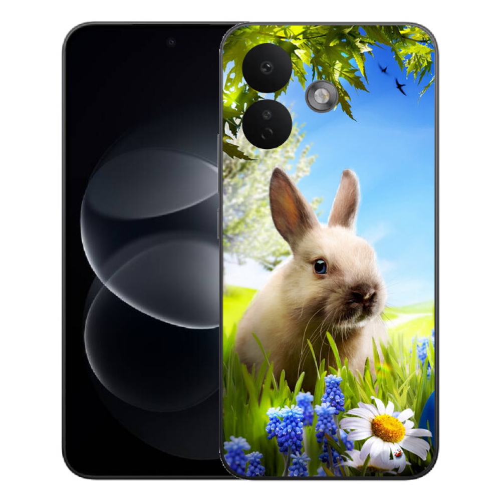 Gelový kryt mmCase na Xiaomi Redmi Note 17 Pro 5G - zajíček